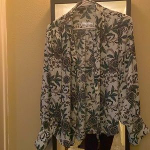 Ann Taylor button-down dress shirt.